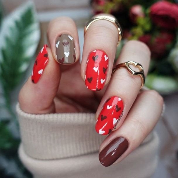 February Nails For Girls