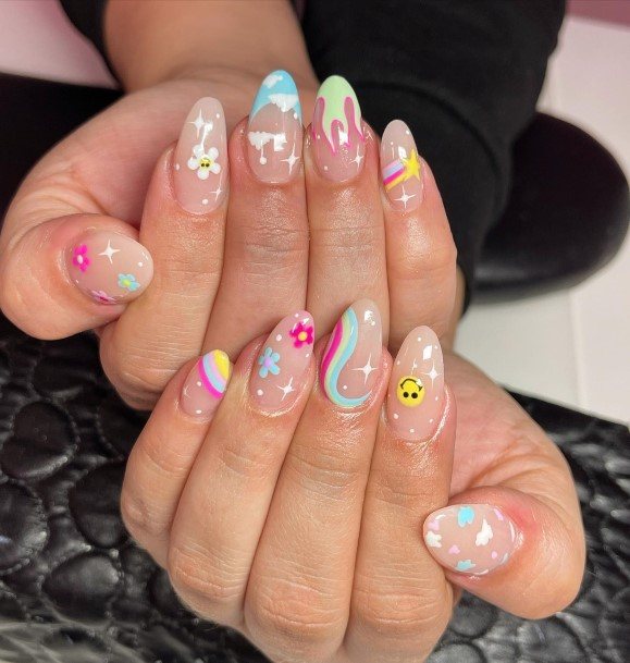 Female Abstract Nails