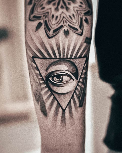 Female All Seeing Eye Tattoos