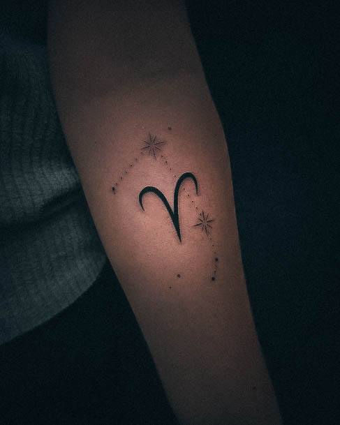 Female Aries Tattoos