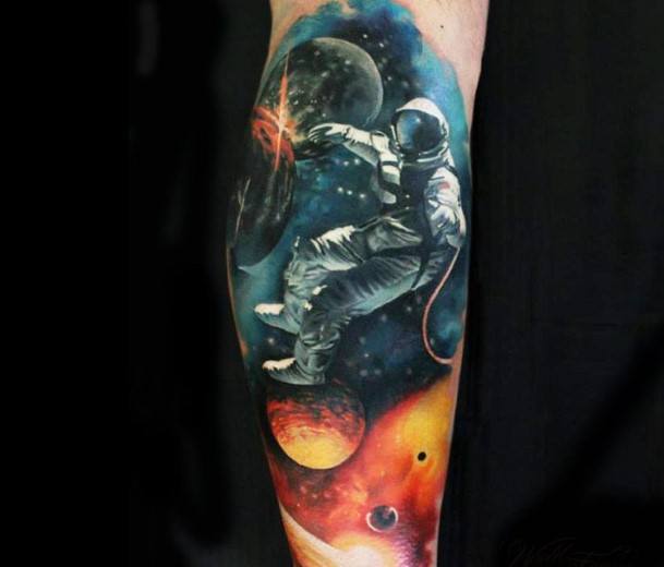 Female Astronaut Tattoos