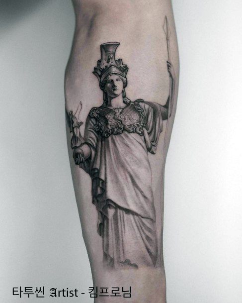 Female Athena Tattoos