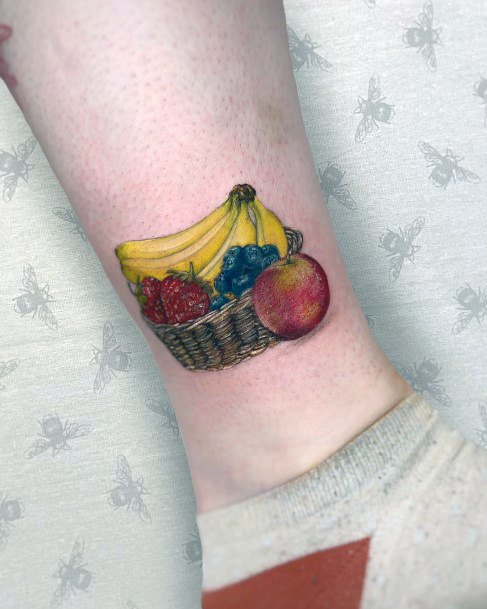 Female Banana Tattoos