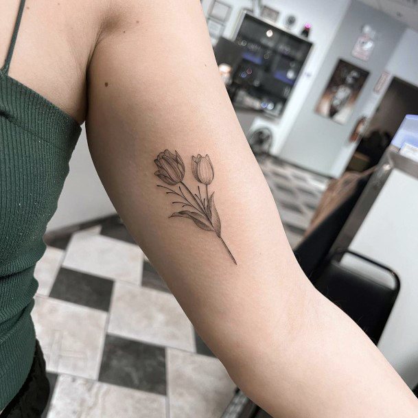 Female Bicep Tattoos