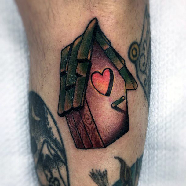 Female Birdhouse Tattoos