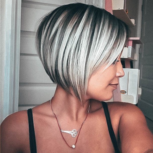 Female Bob Hairstyles On Woman