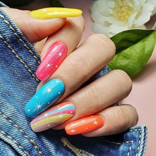 Female Brilliant Nails