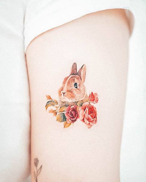 Female Bunny Rabbit Tattoos