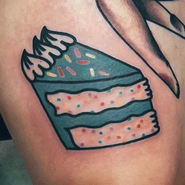 Female Cake Tattoos