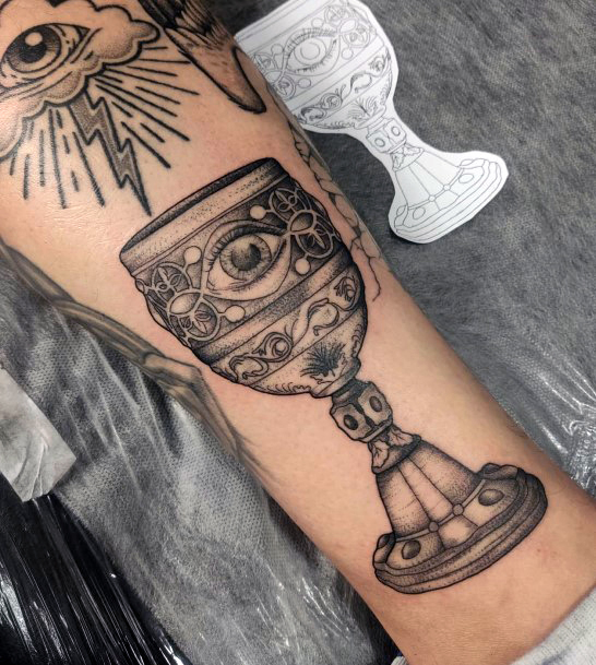 Female Chalice Tattoos