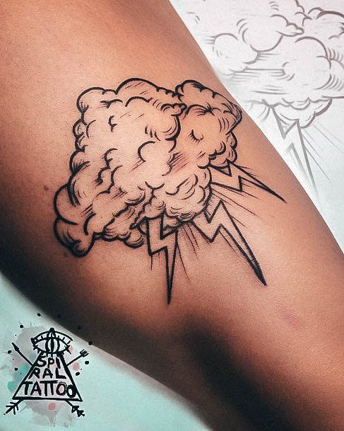 Female Cloud Tattoos