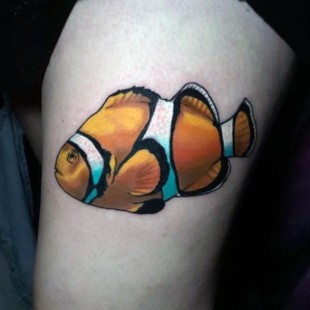 Female Clown Fish Tattoos