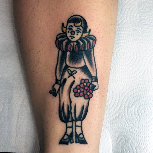 Female Clown Tattoos