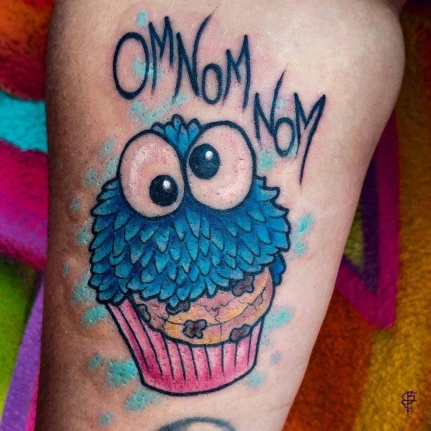 Female Cookie Monster Tattoos