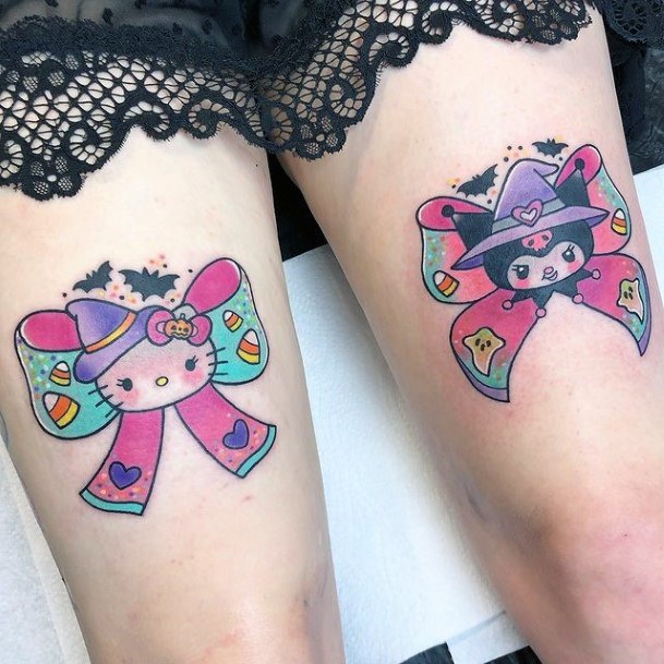 Female Cool Bow Tattoo Ideas