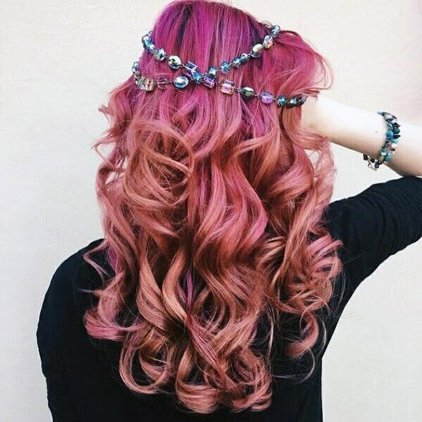 Female Cool Bright Hairstyles Design