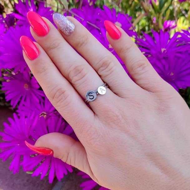 Female Cool Bright Pink Nail Ideas