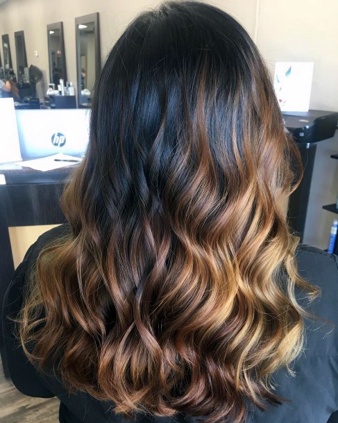 Female Cool Brown Ombre Hairstyles Ideas