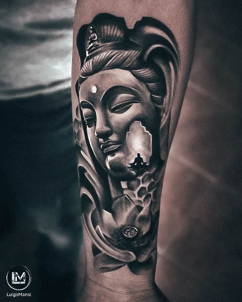 Top 100 Best Buddha Tattoos For Women - Spiritual Design Ideas