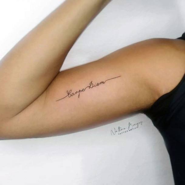 125 Carpe Diem Tattoo Ideas to Help You Seize the Day  Wild Tattoo Art