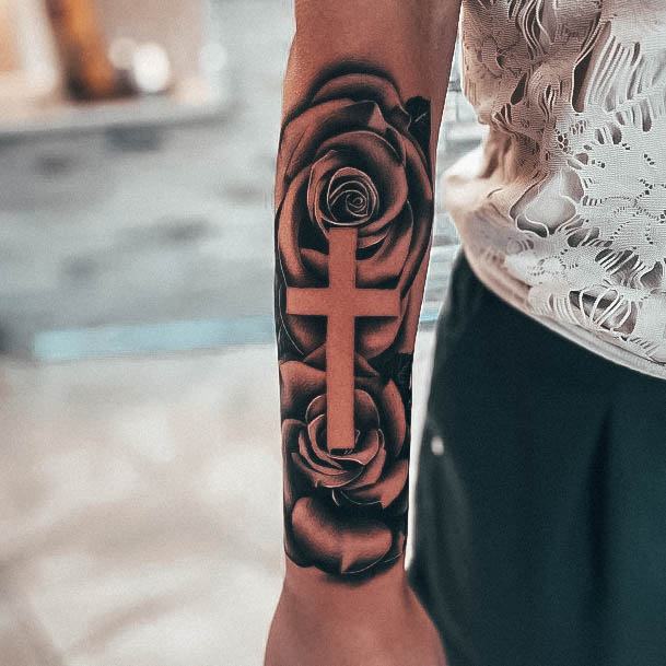 Female Cool Christian Tattoo Design