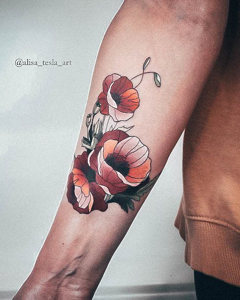 Female Cool Classy Tattoo Design