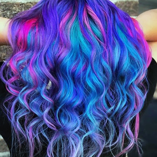 Female Cool Cool Hair Dye Colors Design