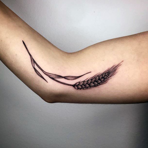 Female Cool Corn Tattoo Ideas