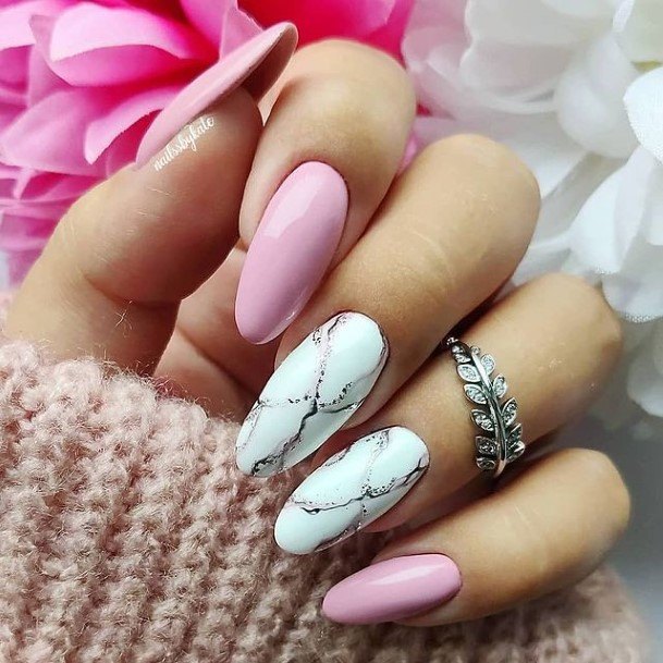 Female Cool Date Nail Design