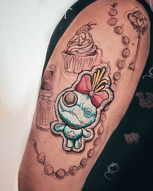 Female Cool Disney Tattoo Design