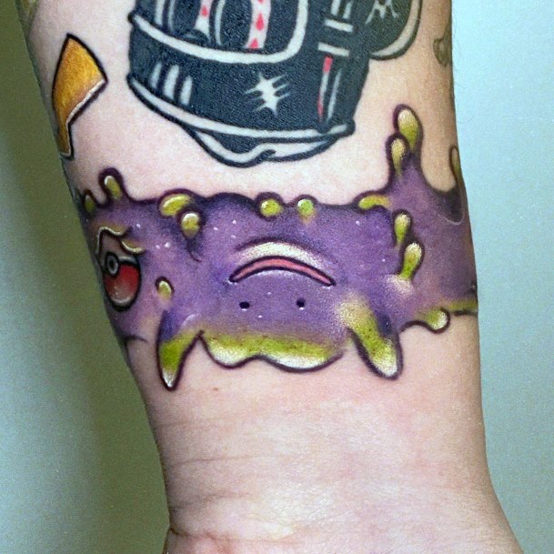 Female Cool Ditto Tattoo Design