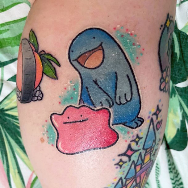 Female Cool Ditto Tattoo Ideas