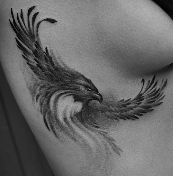 Female Cool Eagle Tattoo Ideas