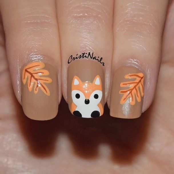 Female Cool Fox Nail Ideas