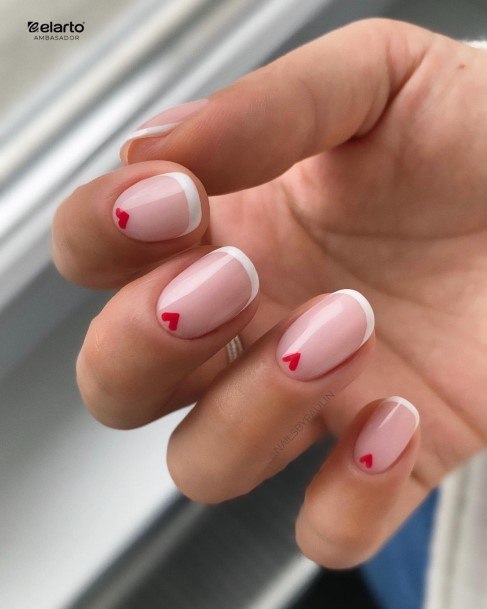 Female Cool Heart Nail Design