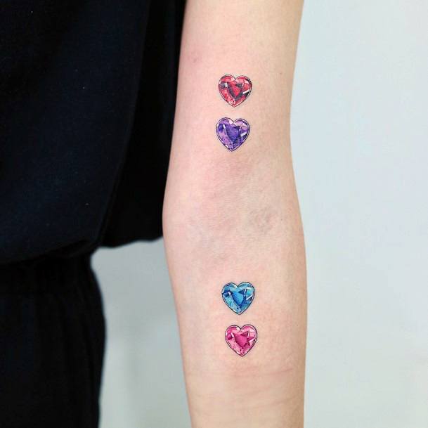 Female Cool Jewelry Tattoo Design