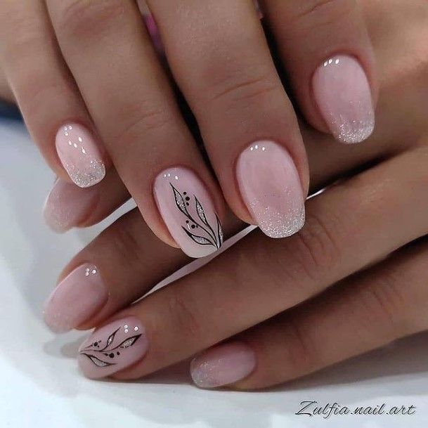 Female Cool Light Nail Ideas