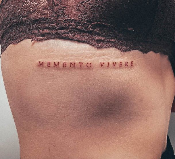 Female Cool Memento Mori Tattoo Ideas