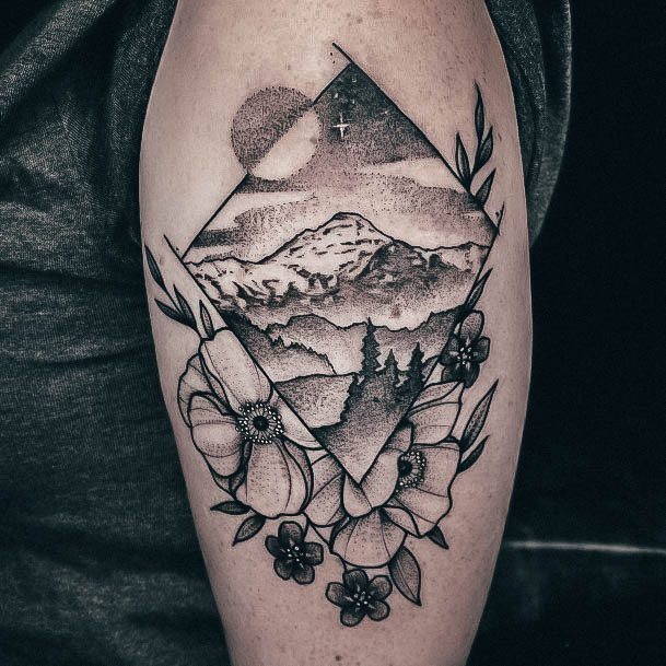 Female Cool Nature Tattoo Ideas