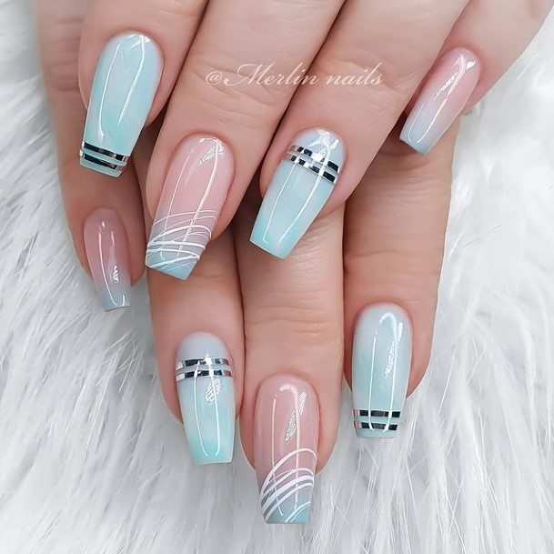 Female Cool New Years Nail Ideas