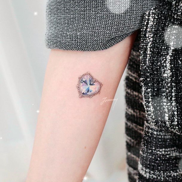 Female Cool Opal Tattoo Ideas