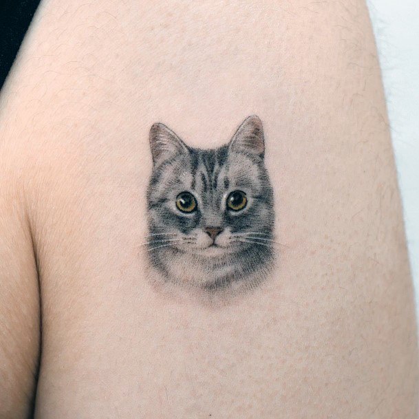 Female Cool Pet Tattoo Design