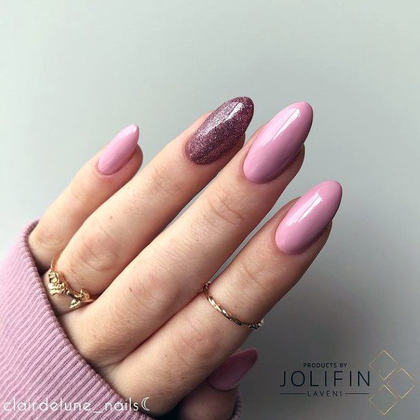 Female Cool Pink Dress Nail Ideas