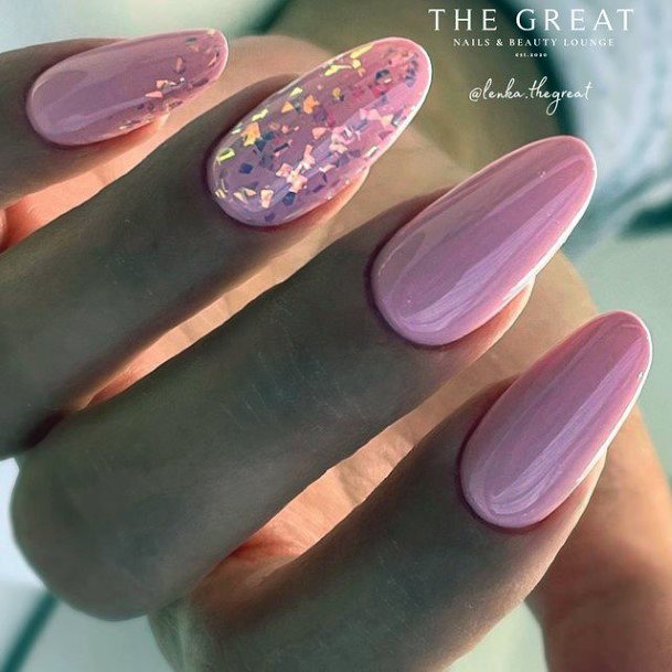 Female Cool Pink Nail Ideas