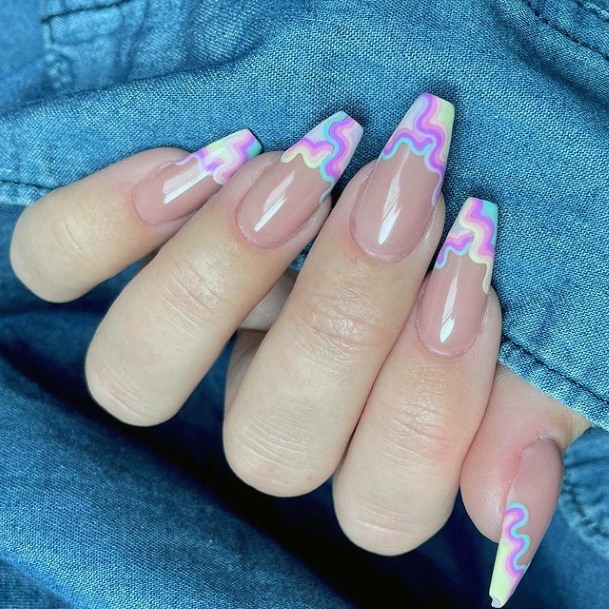 Female Cool Pink Summer Nail Ideas