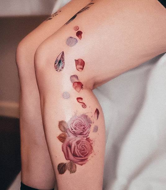 Female Cool Realistic Tattoo Ideas