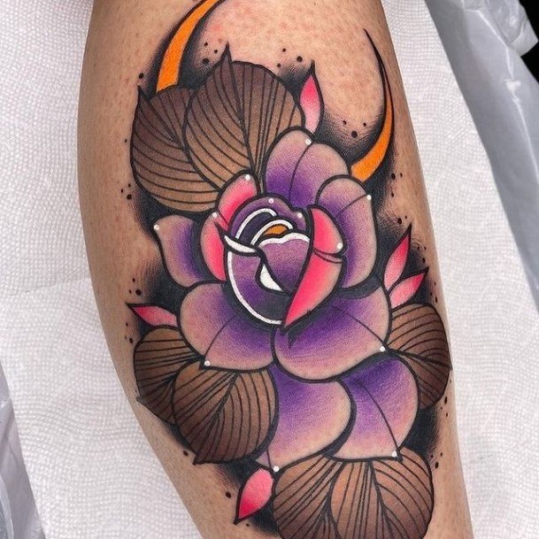 Female Cool Rose Forearm Tattoo Ideas