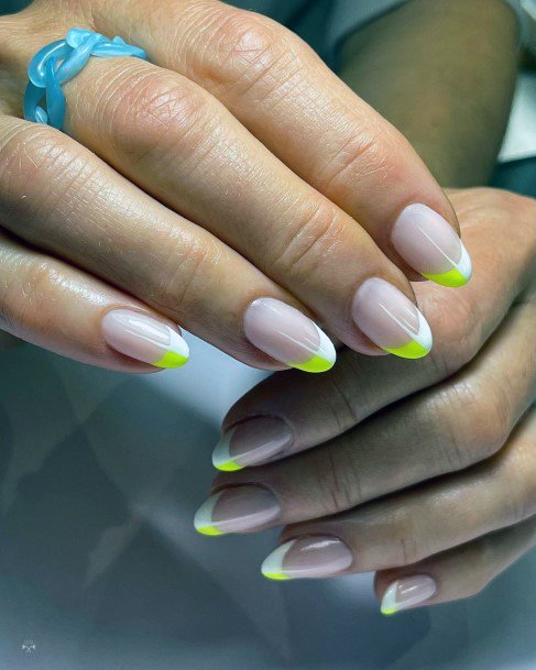 Female Cool Short Summer Nail Design