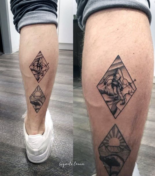 27 Strange Stunning And Surreal Ski Tattoos  Mpora