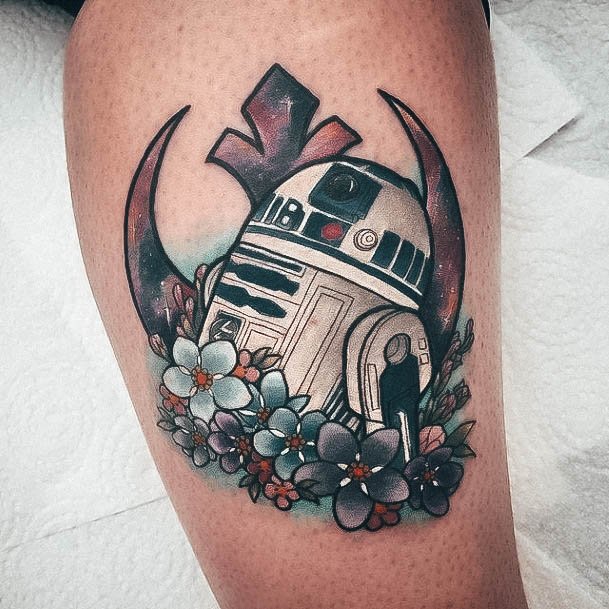 Female Cool Star Wars Tattoo Design